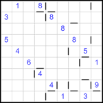 “Соседи” 9х9 #270 трудный