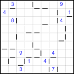 “Соседи” 9х9 #261 очень трудный