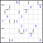 “Соседи” 9х9 #267 очень трудный