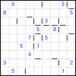 “Соседи” 9х9 #270 очень трудный