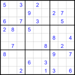 Судоку 9х9 #1691 средний