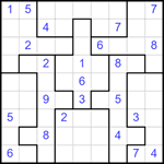 Судоку-пазл 9х9 #326 трудный