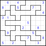 Судоку-пазл 9х9 #326 очень трудный