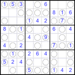 Судоку “Чет-нечет” 9х9 #268 легкий