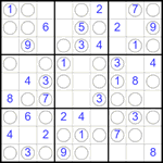 Судоку “Чет-нечет” 9х9 #272 легкий