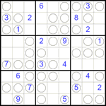 Судоку “Чет-нечет” 9х9 #268 средний