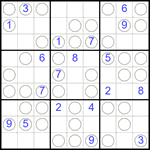 Судоку “Чет-нечет” 9х9 #269 средний