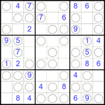 Судоку “Чет-нечет” 9х9 #271 средний