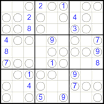 Судоку “Чет-нечет” 9х9 #272 средний