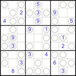 Судоку “Чет-нечет” 9х9 #273 средний