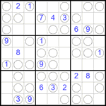 Судоку “Чет-нечет” 9х9 #274 средний