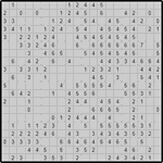 Японская мозаика #1401 “Лампа”