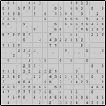 Японская мозаика #1394 “Зонт”