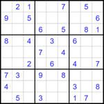 Судоку 9х9 #1816 легкий