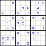 Судоку 9х9 #1817 легкий
