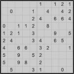 Японская мозаика #1480 “Следы”