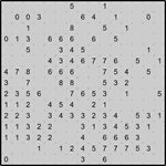 Японская мозаика #1532 “Лампа”