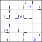 “Соседи” 9х9 #285 трудный