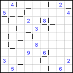 “Соседи” 9х9 #271 очень трудный