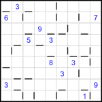 “Соседи” 9х9 #272 очень трудный