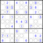 Судоку “Чет-нечет” 9х9 #278 легкий