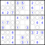 Судоку “Чет-нечет” 9х9 #285 легкий