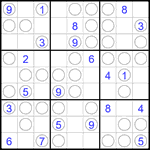 Судоку “Чет-нечет” 9х9 #277 средний