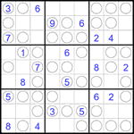 Судоку “Чет-нечет” 9х9 #281 средний