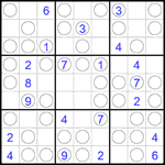 Судоку “Чет-нечет” 9х9 #282 средний