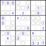 Судоку “Чет-нечет” 9х9 #284 средний