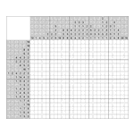 Японский кроссворд #1461 “Маскарад”