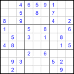 Судоку 9х9 #1905 легкий