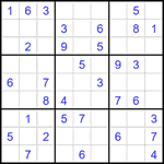 Судоку 9х9 #1921 легкий