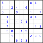 Судоку 9х9 #1922 легкий