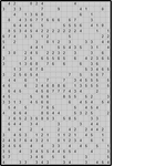 Японская мозаика #1568 “Снеговик”