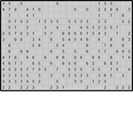 Японская мозаика #1600 “Шахматы”