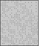 Японская мозаика #1621 “Павлин”