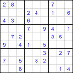 Судоку 9х9 #1932 легкий