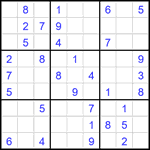Судоку 9х9 #1937 легкий