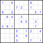 Судоку 9х9 #1935 средний Судоку 9х9 #1935 средний