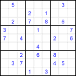 Судоку 9х9 #1949 средний Судоку 9х9 #1949 средний