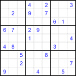 Судоку 9х9 #1953 средний Судоку 9х9 #1953 средний