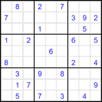 Судоку 9х9 #1960 средний Судоку 9х9 #1960 средний
