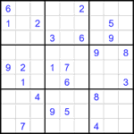 Судоку 9х9 #1937 очень трудный Судоку 9х9 #1937 очень трудный