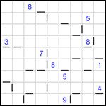 “Соседи” 9х9 #284 очень трудный