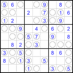 Судоку “Чет-нечет” 9х9 #286 легкий