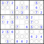 Судоку “Чет-нечет” 9х9 #295 легкий