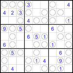 Судоку “Чет-нечет” 9х9 #286 средний