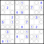 Судоку “Чет-нечет” 9х9 #288 средний