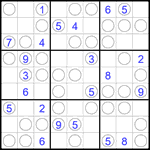 Судоку “Чет-нечет” 9х9 #290 средний